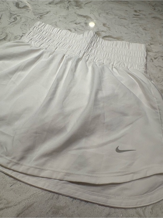Nike Dresses & Skirts - Nike White Performance Skort with Smocked Waistband